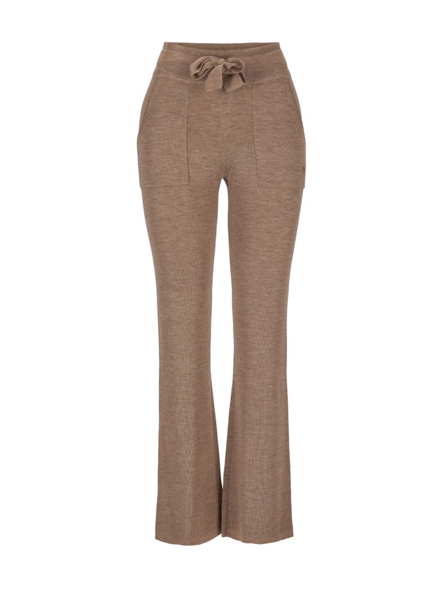 Bilde av WoolLand Himmeltinden Knitted Pants W Nougat